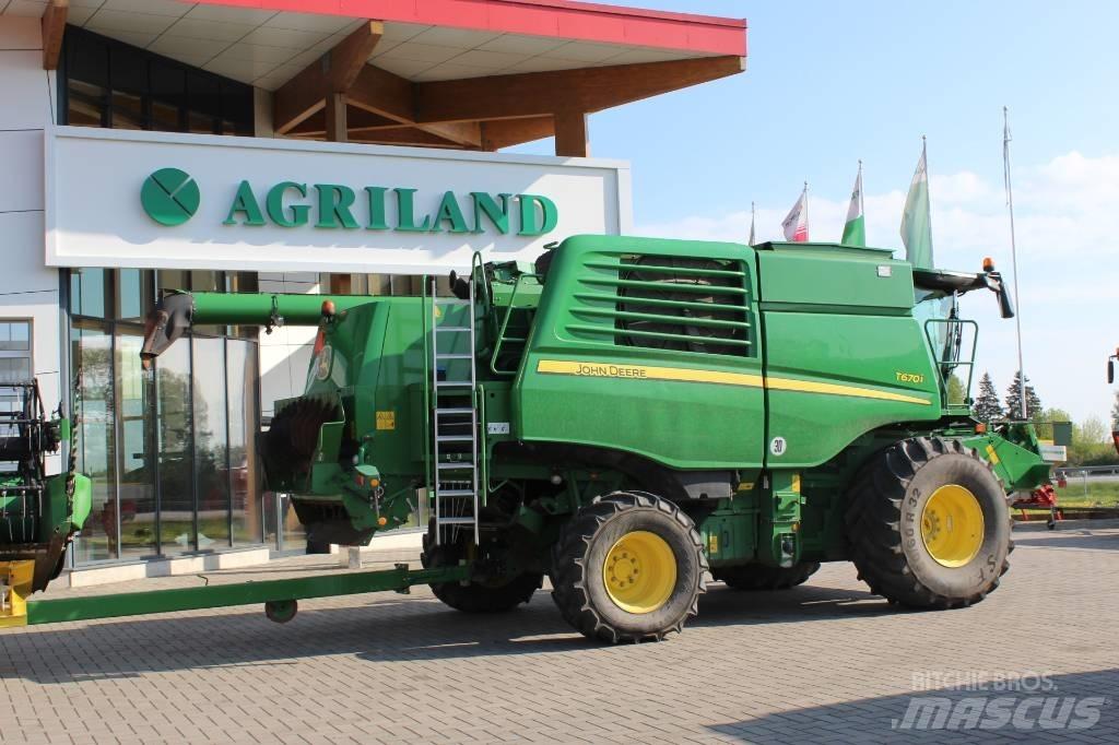 John Deere T 670 i Kombinované zberacie stroje