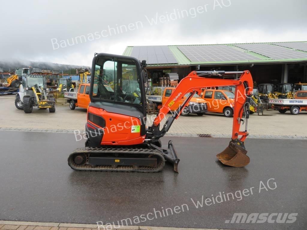 Kubota U 27-4 Mini rýpadlá < 7t