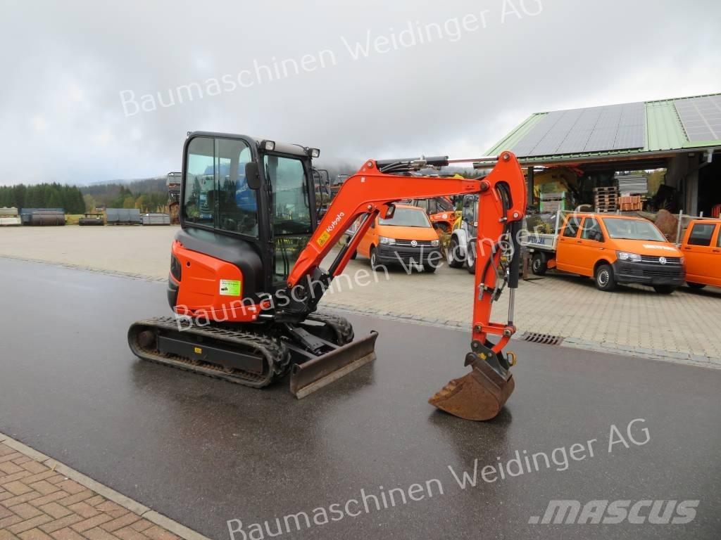 Kubota U 27-4 Mini rýpadlá < 7t