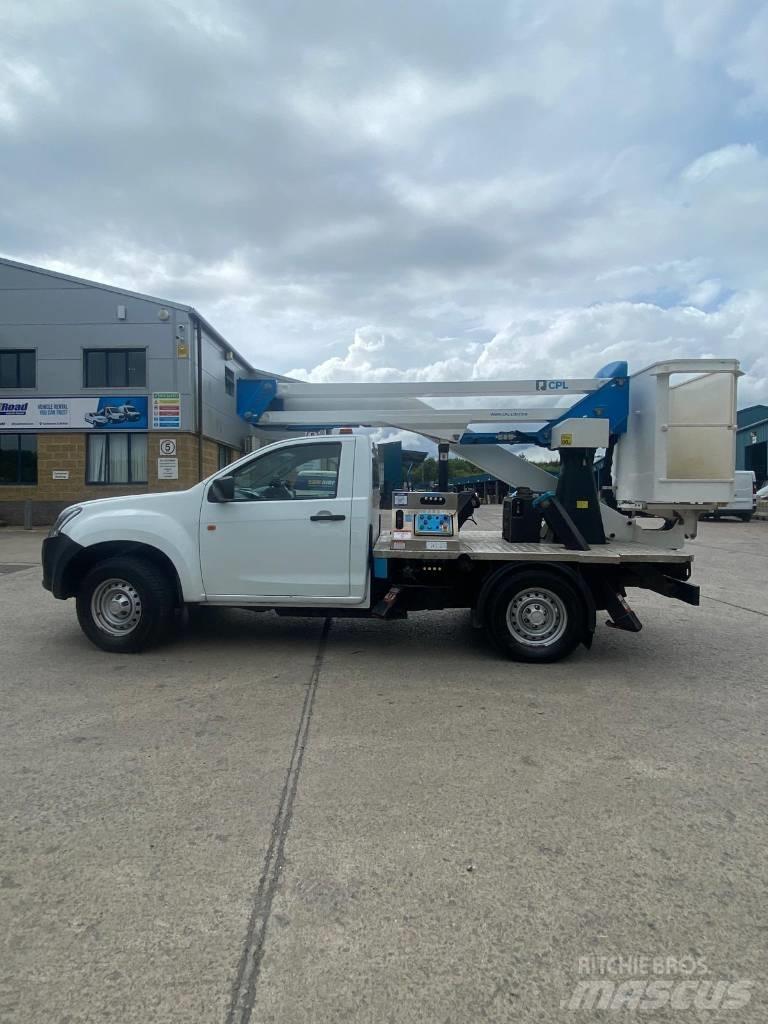 Isuzu D-Max Autožeriavy, hydraulické ruky