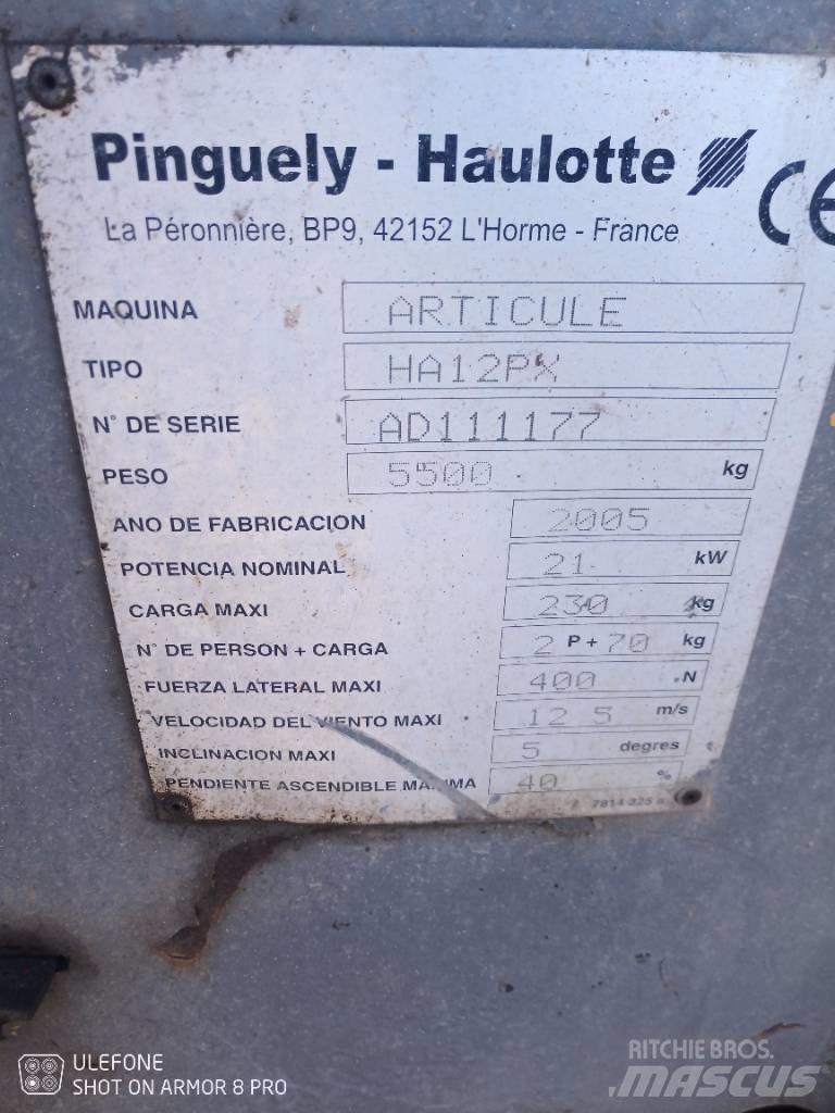 Haulotte HA 12 PX Kĺbové plošiny