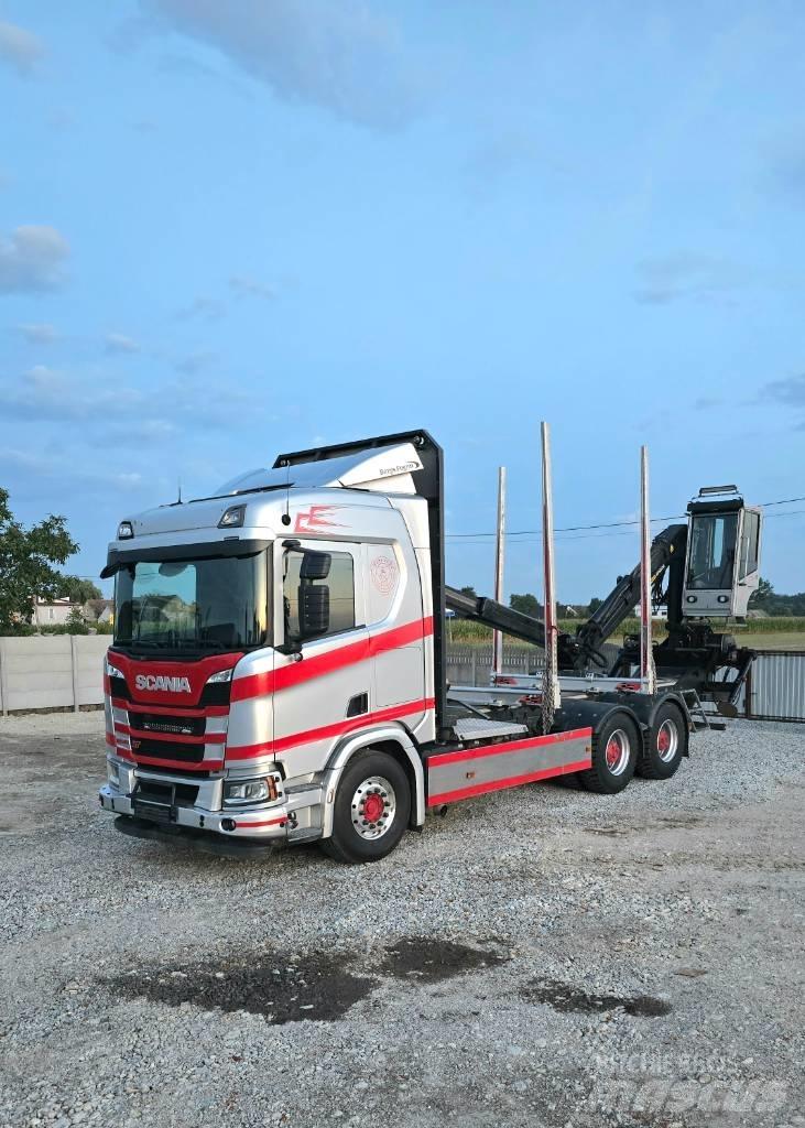 Scania R 540 Autožeriavy, hydraulické ruky