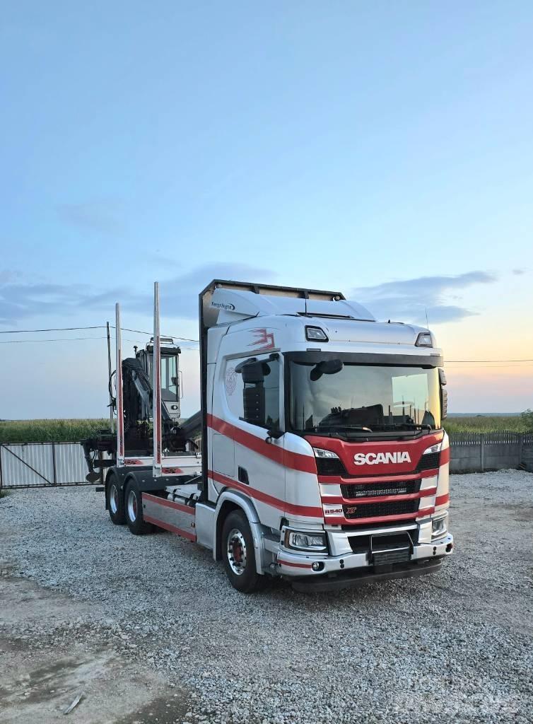 Scania R 540 Autožeriavy, hydraulické ruky