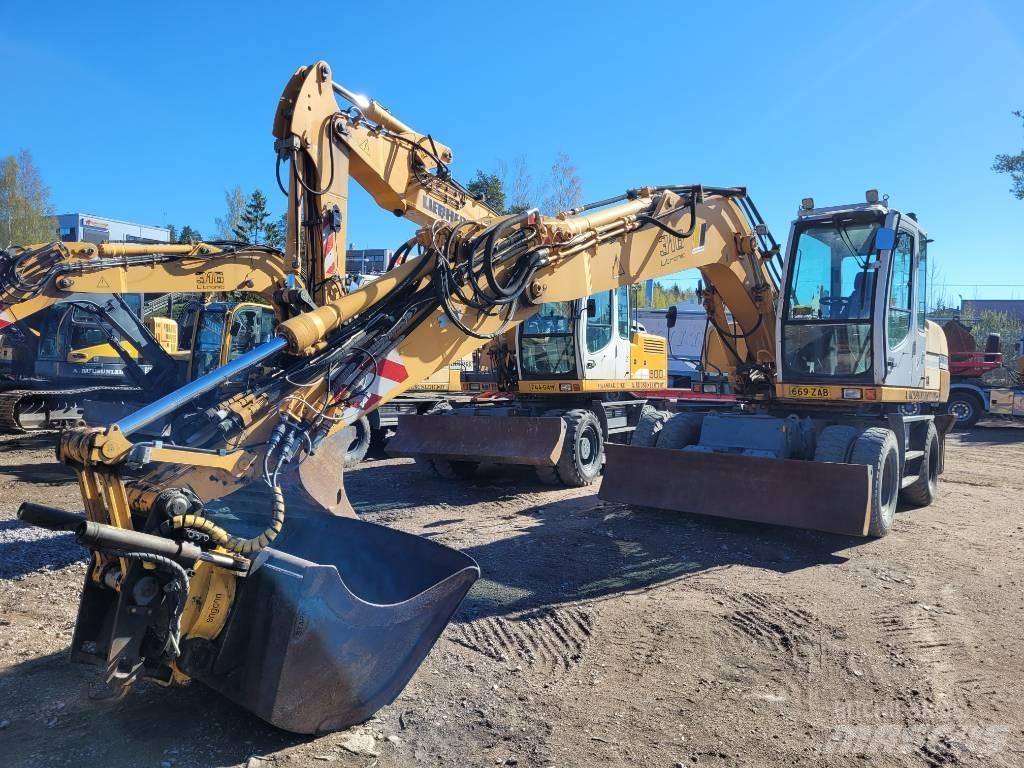 Liebherr 316 Kolesové rýpadlá