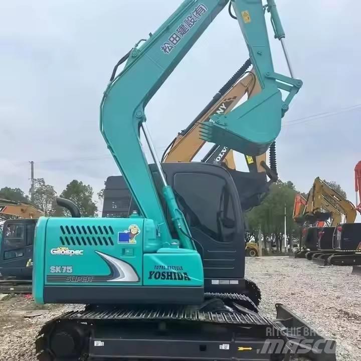 Kobelco SK75 Pásové rýpadlá