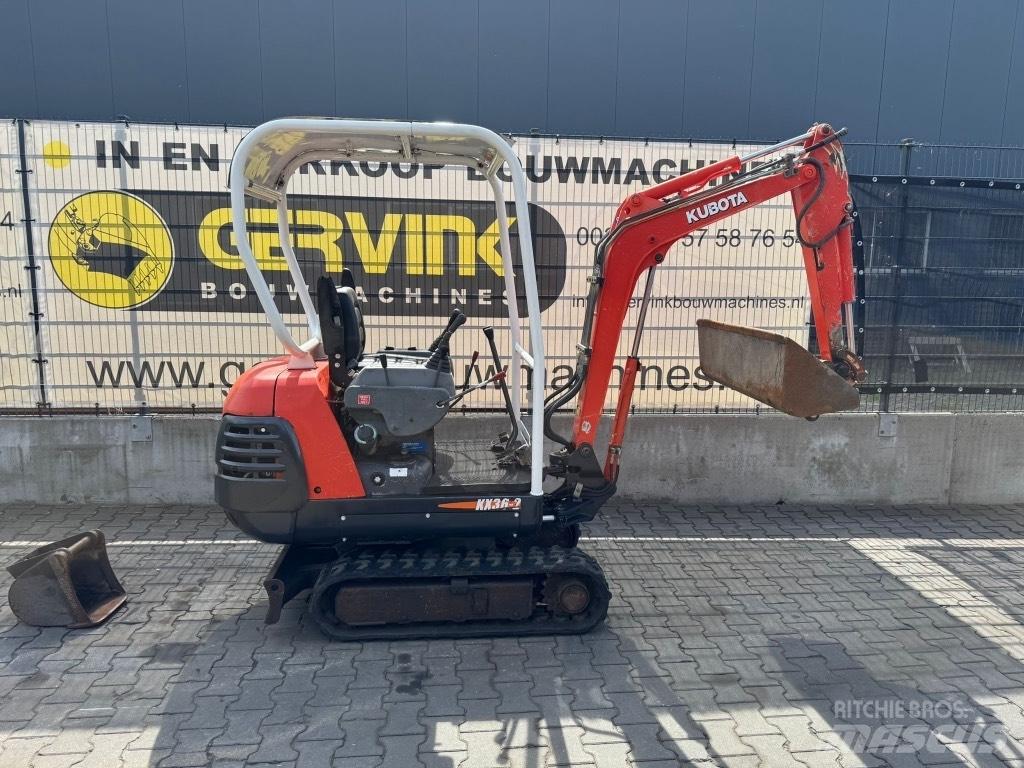 Kubota Kx 36-2 Mini rýpadlá < 7t