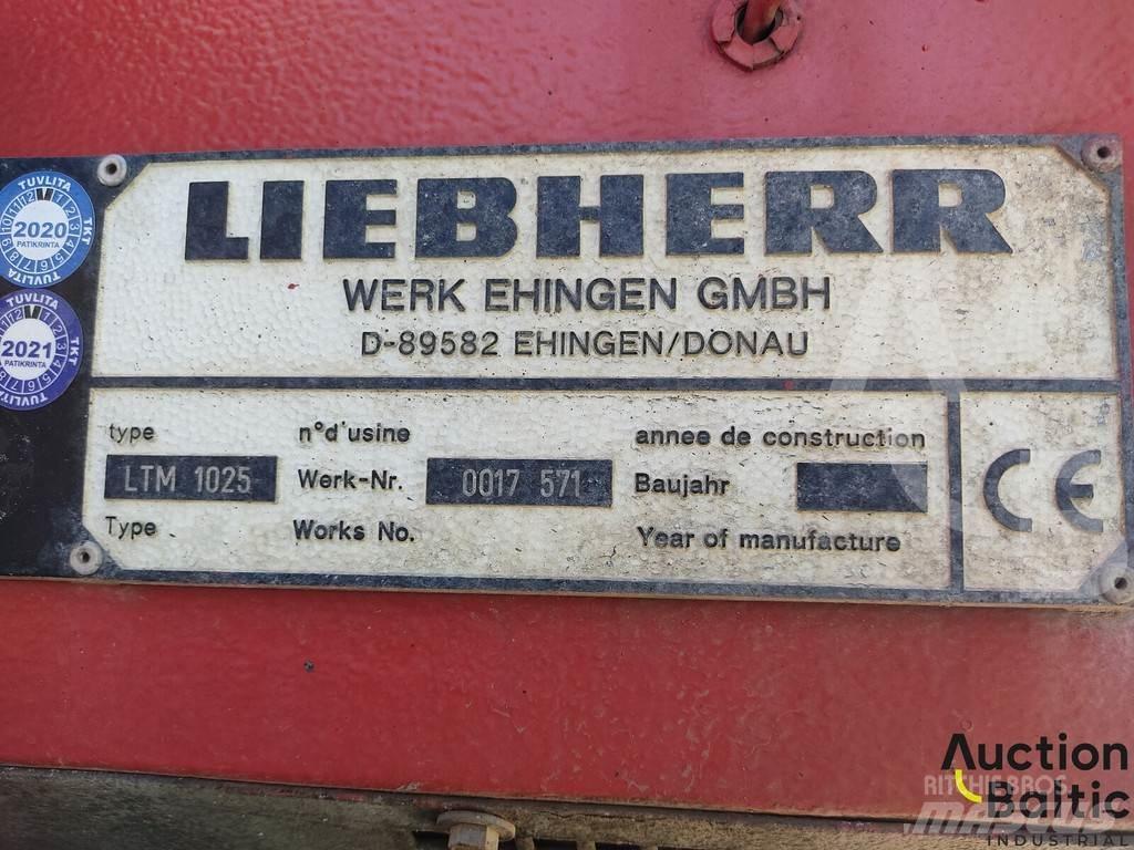 Liebherr LTM 1025 Univerzálne terénne žeriavy