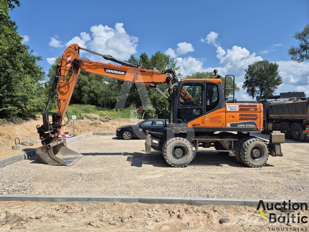 Doosan DX 170 W-5 Kolesové rýpadlá