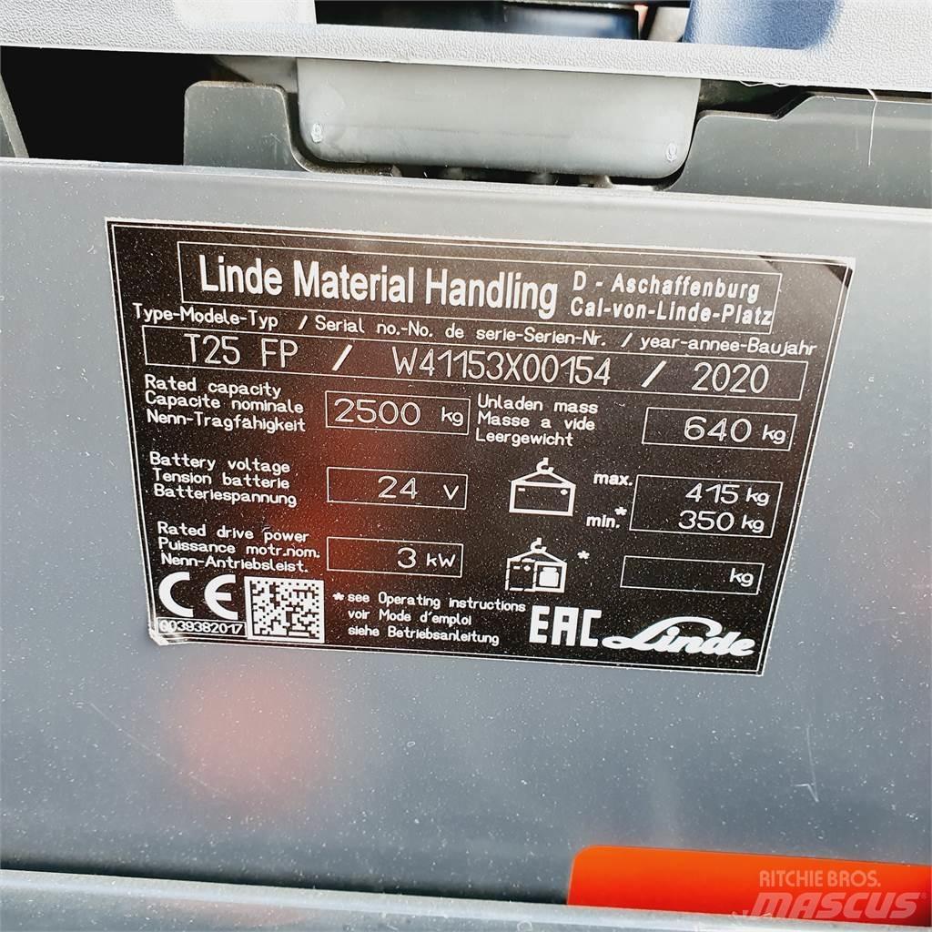Linde T25FP Nízkozdvižný vozík