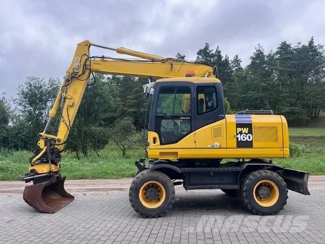 Komatsu PW 160 ES-7K Kolesové rýpadlá