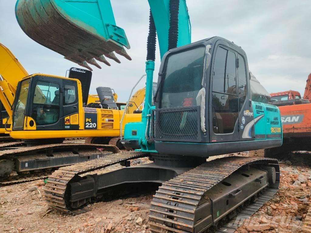 Kobelco SK 210 D Pásové rýpadlá