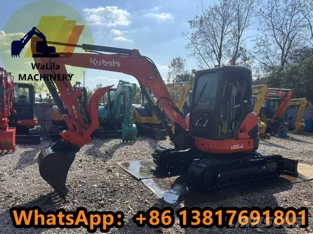 Kubota U 55 R-4 Mini rýpadlá < 7t
