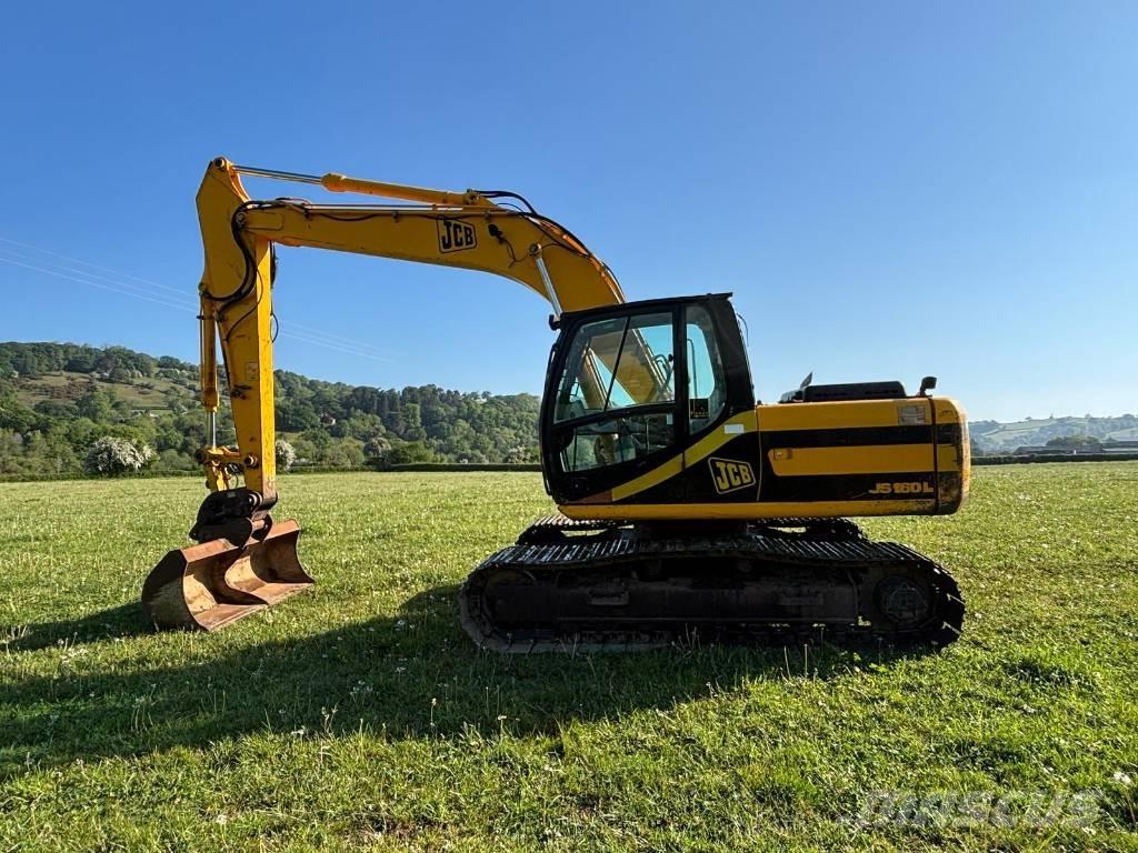 JCB JS 160 Pásové rýpadlá