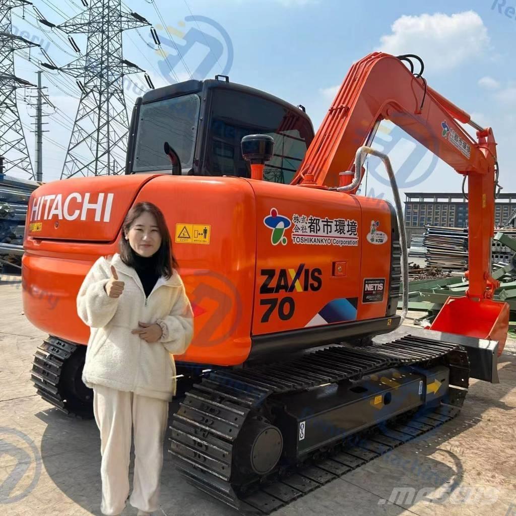 Hitachi ZX70 Pásové rýpadlá