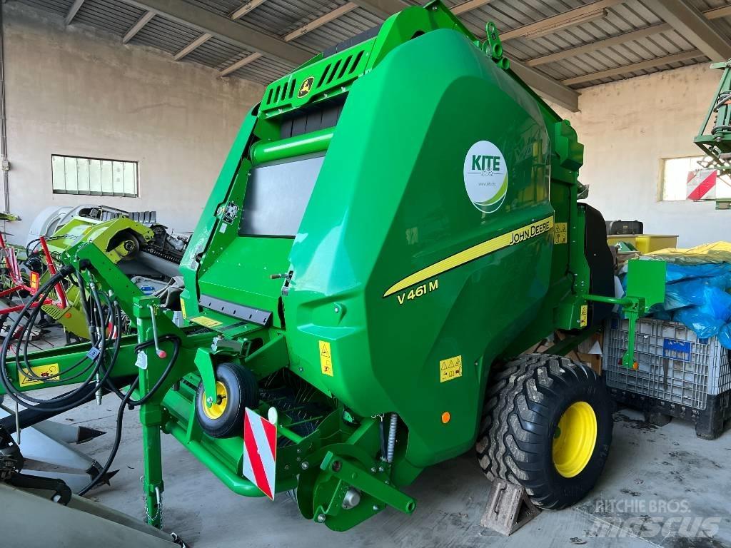 John Deere V461M Lisy na okrúhle balíky