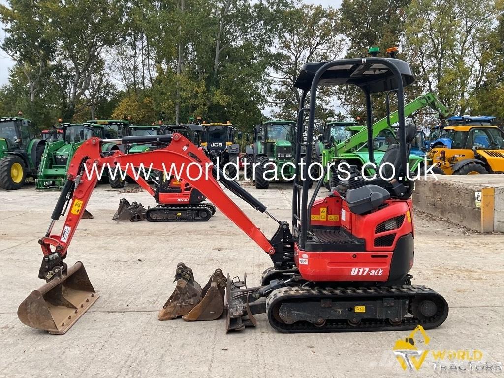 Kubota U 17-3 Mini rýpadlá < 7t