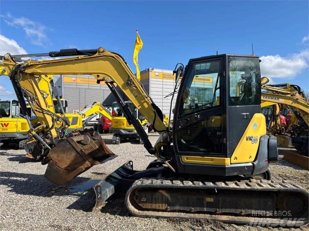 Yanmar ViO 80 Midi rýpadlá 7 t - 12 t