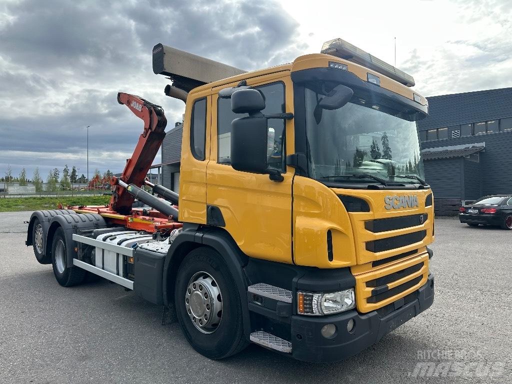 Scania P370 6x2*4 Hákový nosič kontajnerov