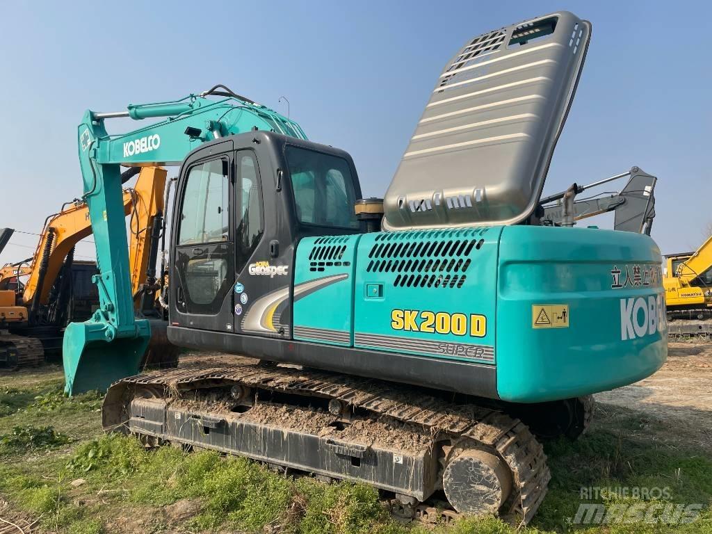 Kobelco SK 200 Pásové rýpadlá