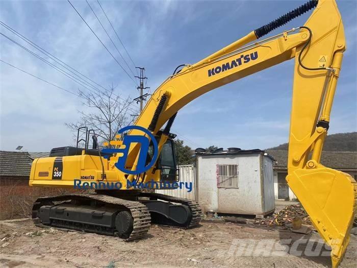 Komatsu 350-8 Pásové rýpadlá