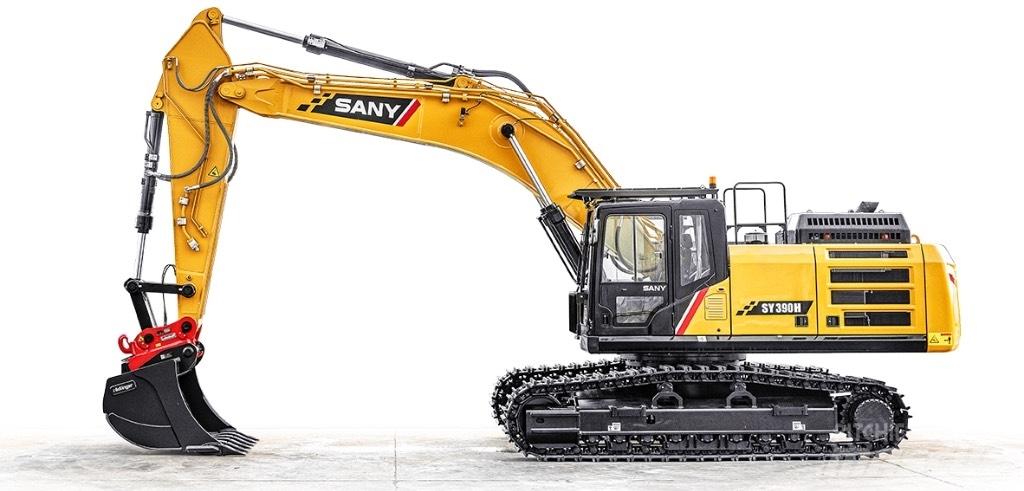Sany SY390H Pásové rýpadlá