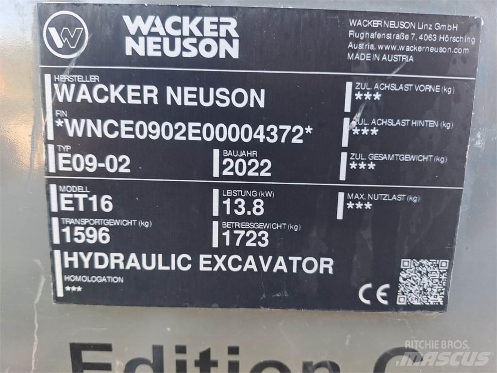 Wacker Neuson ET16 Pásové rýpadlá