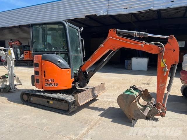 Hitachi ZX 26 Mini rýpadlá < 7t