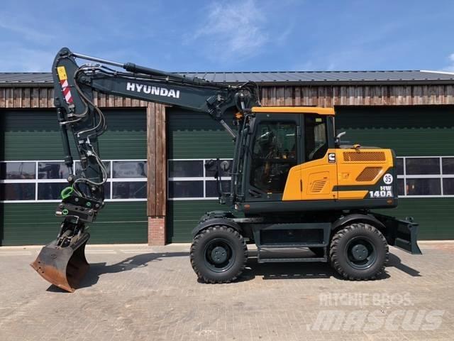 Hyundai HW 140 A Kolesové rýpadlá