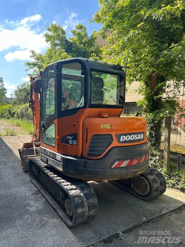 Doosan DX 63-3 Mini rýpadlá < 7t