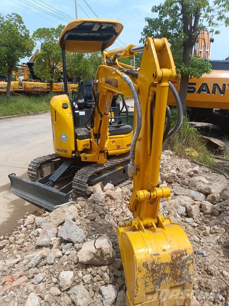 Komatsu PC 20 Pásové rýpadlá