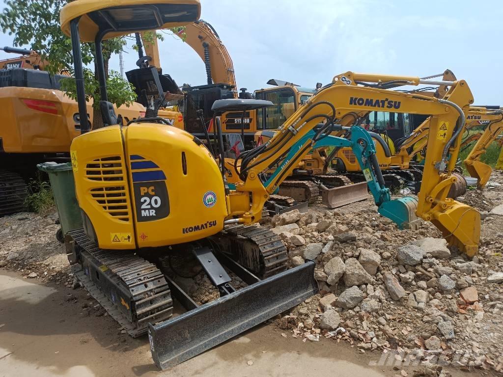 Komatsu PC 20 Pásové rýpadlá