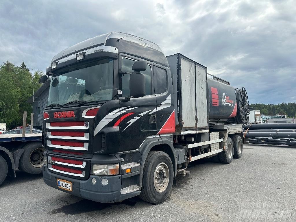 Scania R470 6x2 Kombinované/Čerpacie cisterny