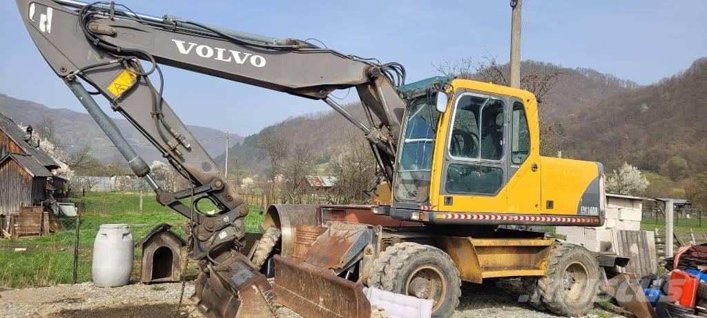 Volvo EW 160 Kolesové rýpadlá