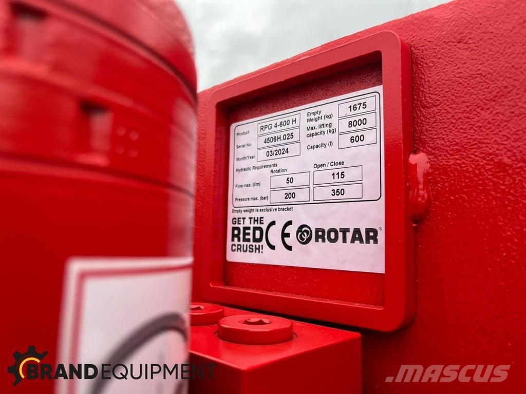 Rotar RPG 4-600 H Drapáky