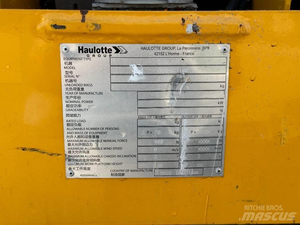 Haulotte COMPACT 10N Nožnicové zdvíhacie plošiny