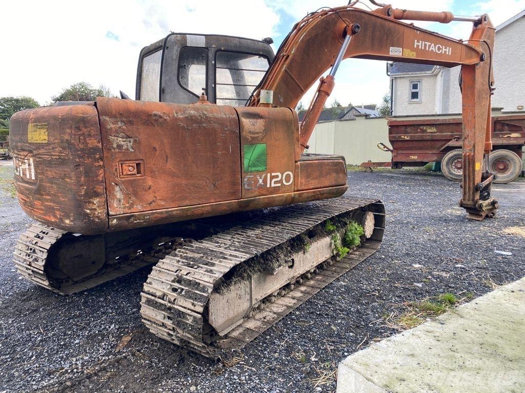 Hitachi EX 120-5 Pásové rýpadlá