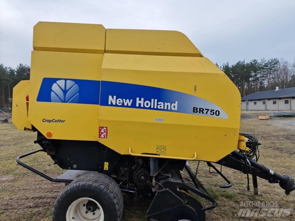 New Holland BR 750 Lisy na okrúhle balíky