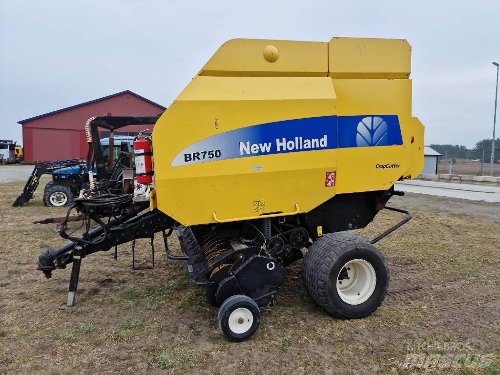 New Holland BR 750 Lisy na okrúhle balíky