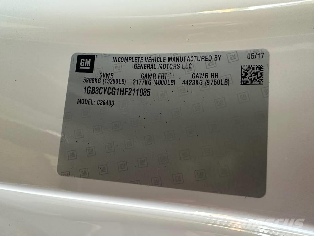 Chevrolet 3500 HD Nakladacia/sklápacia bočnica