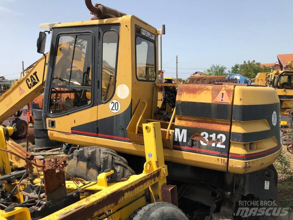 CAT M 312 FOR PARTS Kolesové rýpadlá