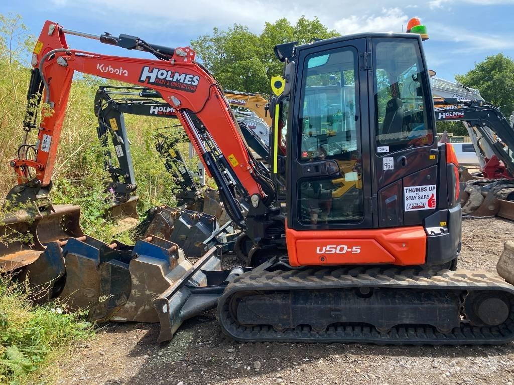 Kubota U 50-5 Mini rýpadlá < 7t