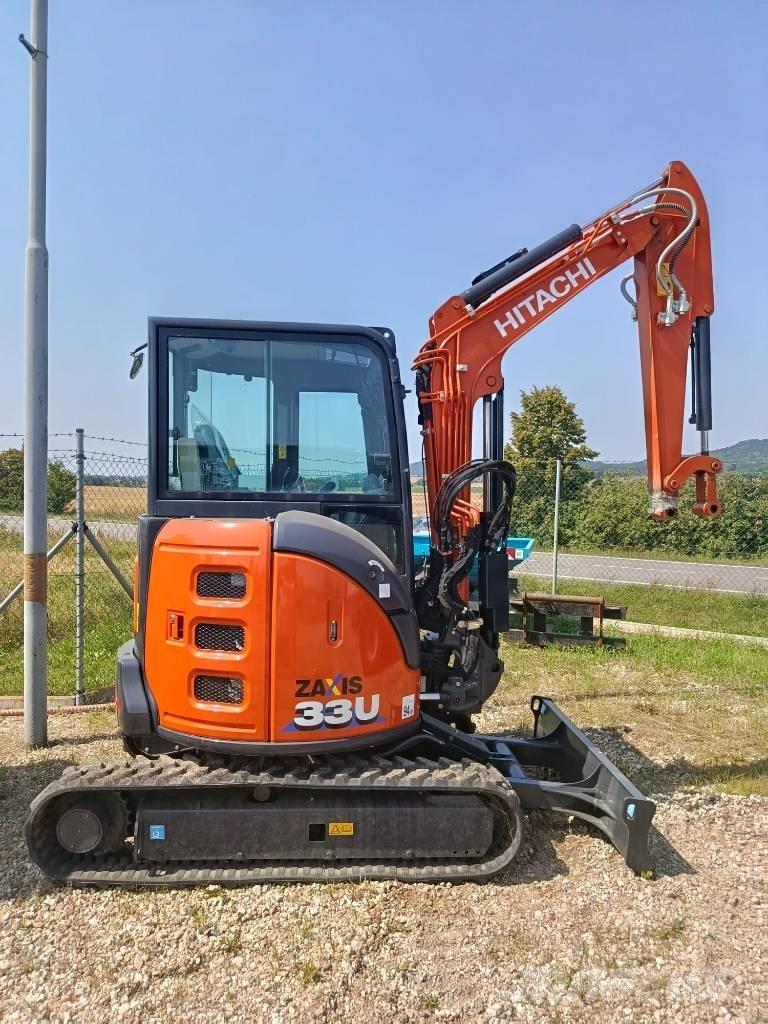 Hitachi ZX33U Pásové rýpadlá