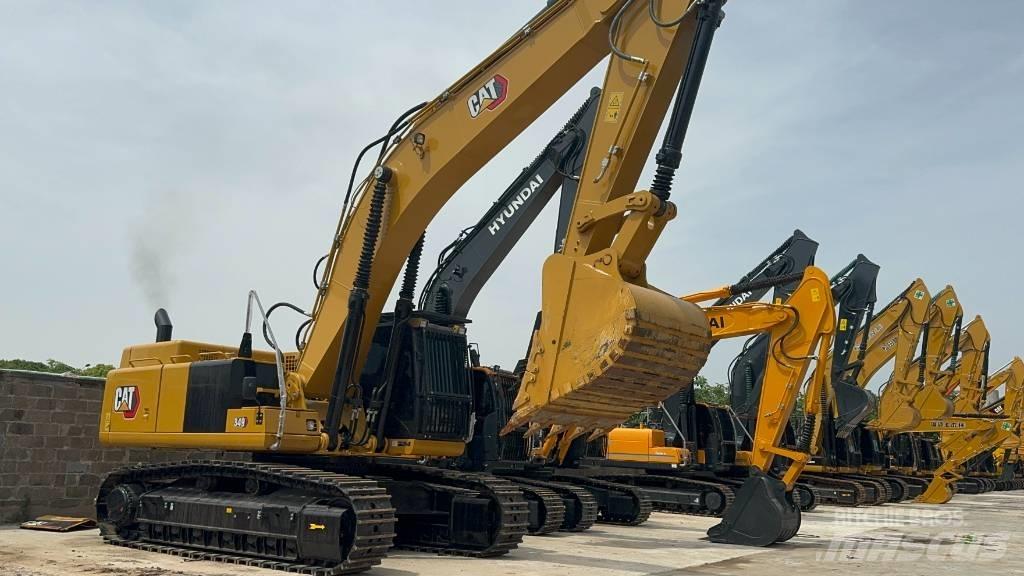 CAT 349 D Pásové rýpadlá