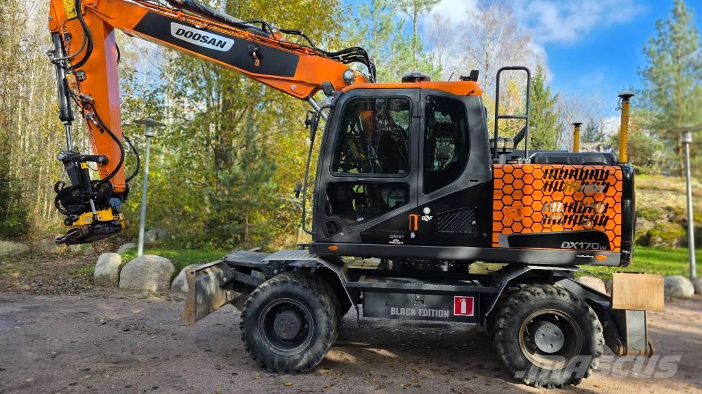 Doosan DX 170 W Kolesové rýpadlá