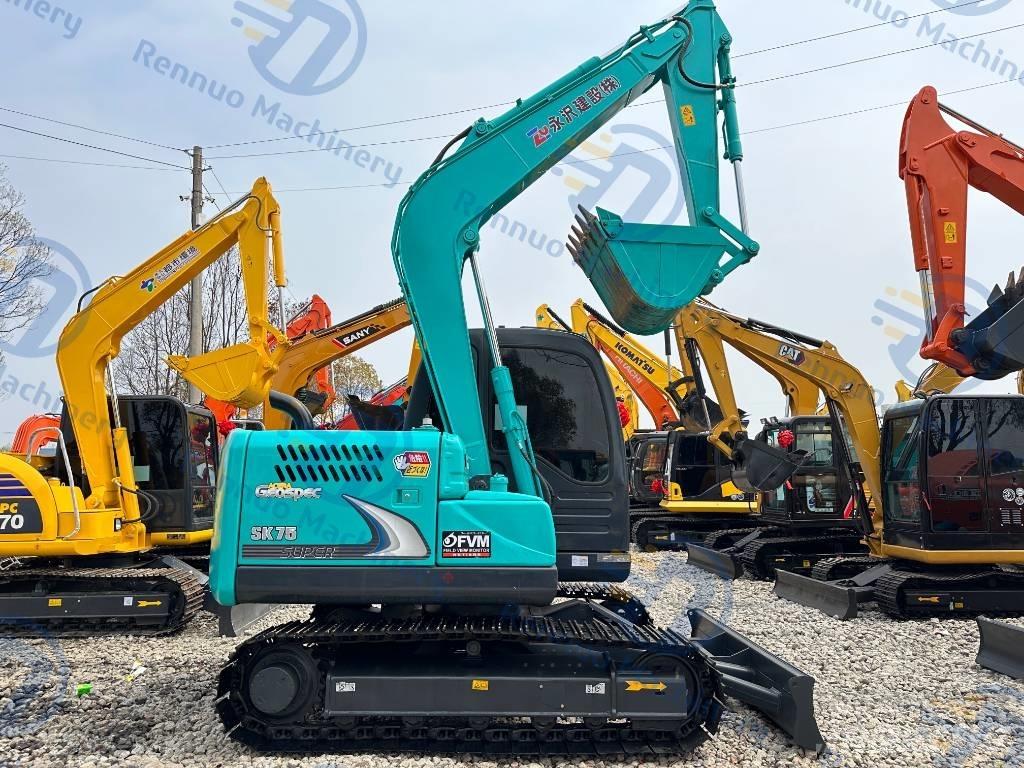 Kobelco SK75 Pásové rýpadlá