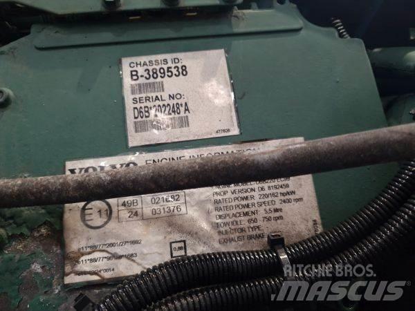 Volvo D6B220 EC09 Motory