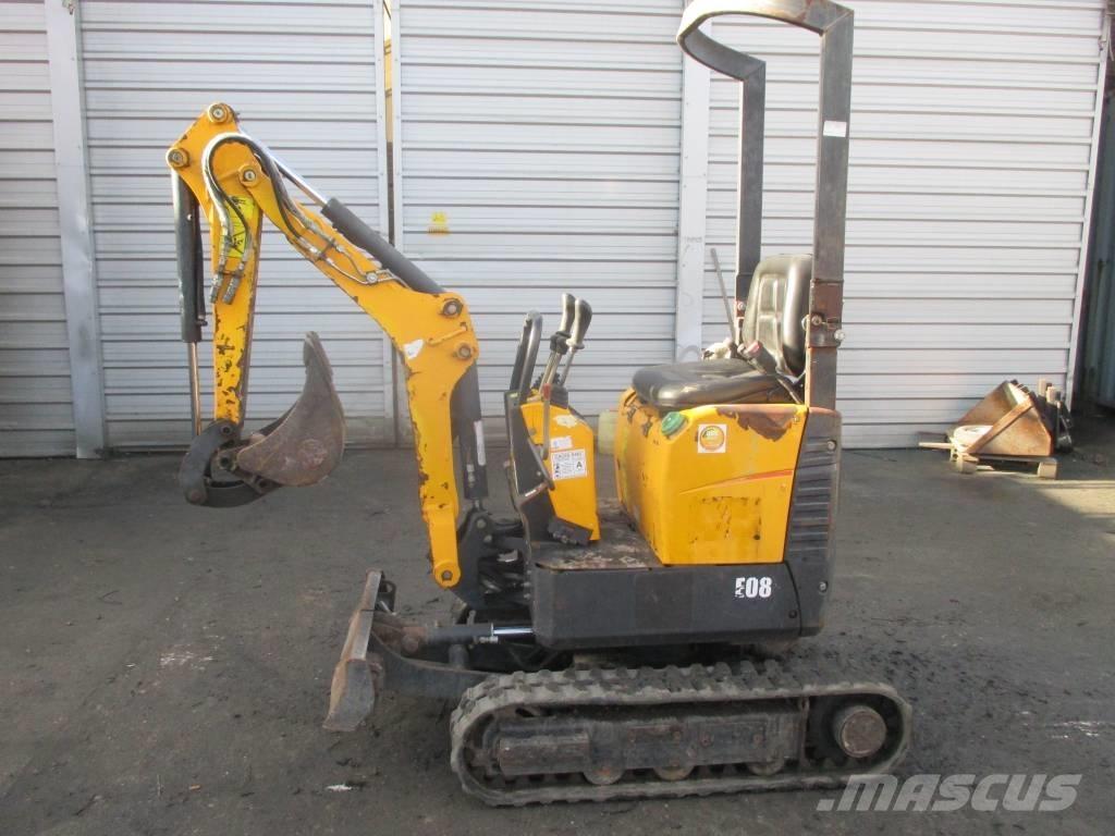 Bobcat E 08 Mini rýpadlá < 7t