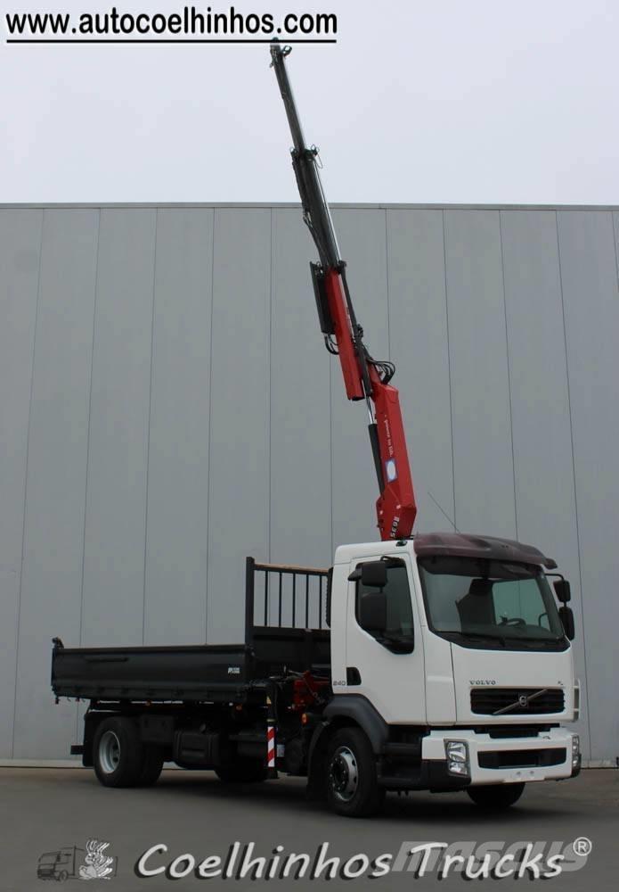 Volvo FL 240 + HMF 635 Sklápače