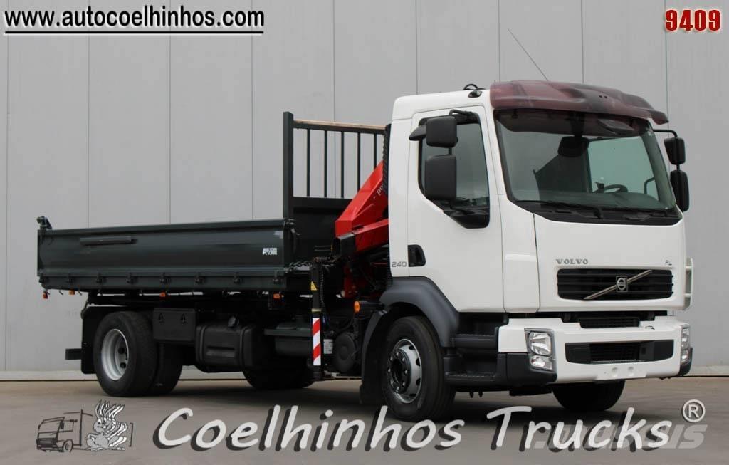 Volvo FL 240 + HMF 635 Sklápače