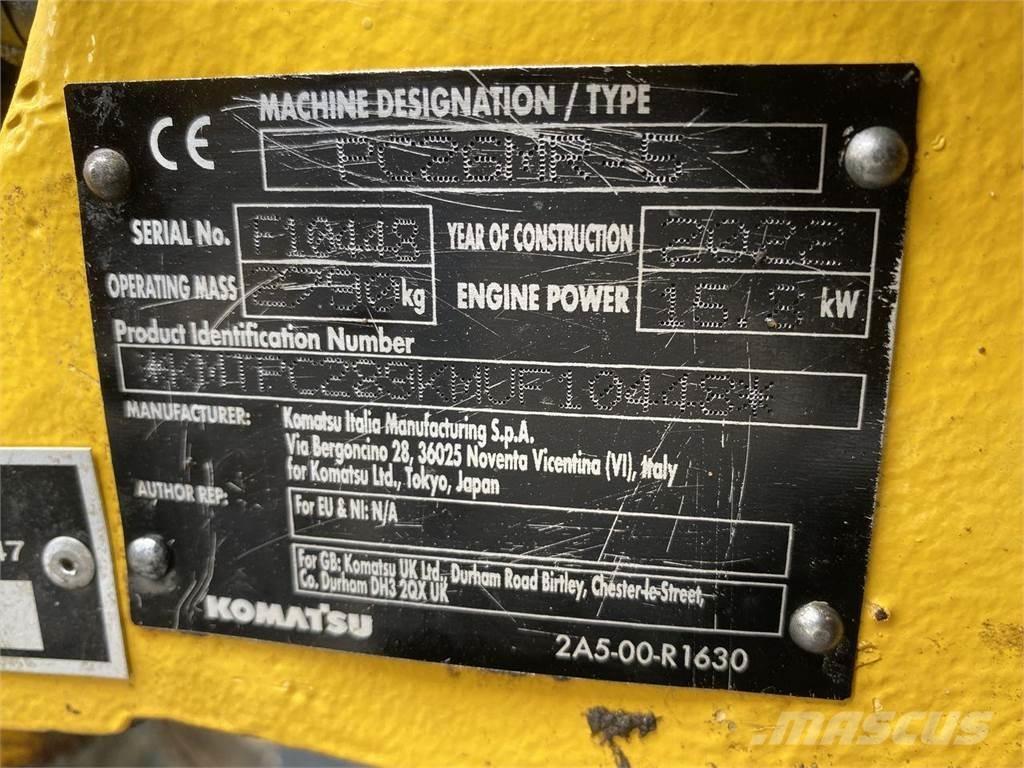 Komatsu PC26MR-5 Kolesové rýpadlá